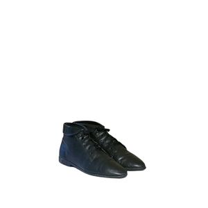 Women Vintage Leather Black Ankle Booties By Brioso Size 8M/ Women Leather Boots